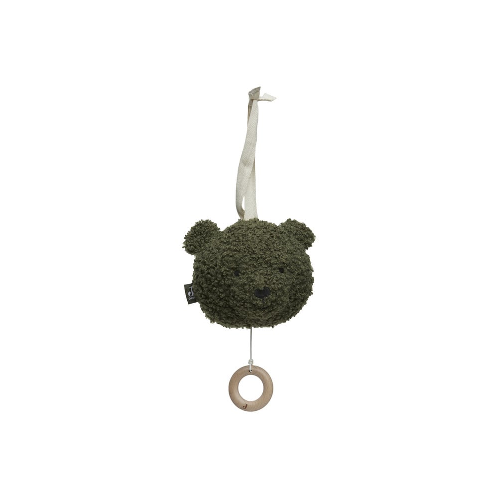 Jollein - Peluche musicale Teddy Bear VERT Jollein