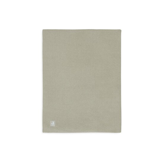 Jollein Couverture Berceau basic knit Olive Green 75x100 cm