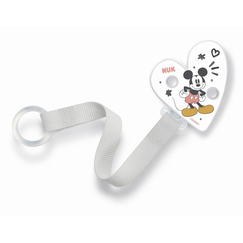 1 Attache-sucette Mickey MULTICOLORE Nuk