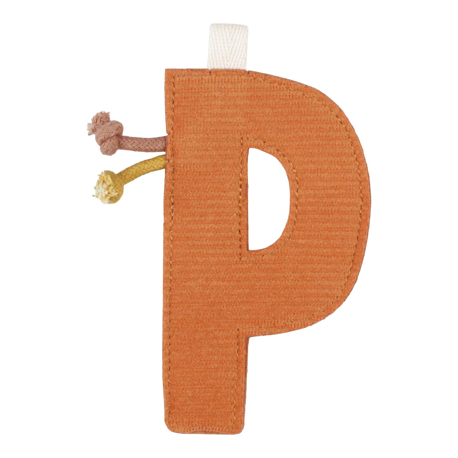 LITTLE DUTCH - Lettre P MARRON Little Dutch