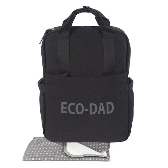 Walking Mum Sac à langer XL Eco Dad Black 