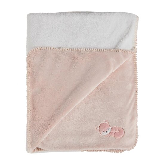 Nattou Couverture Supersoft Alice et Pomme Rose 75x100 cm