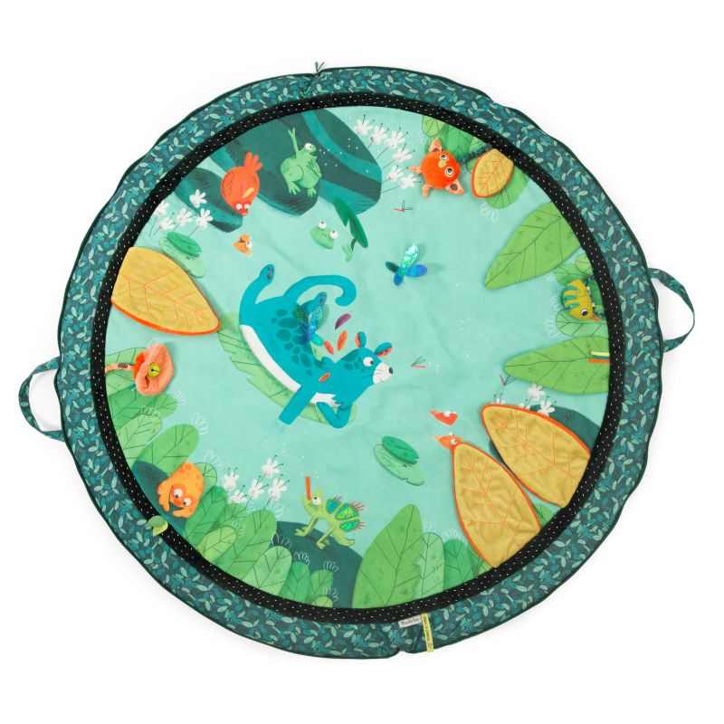 MOULIN ROTY - Tapis d'activités Dans la jungle MULTICOLORE Moulin Roty