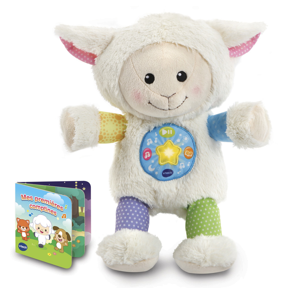 Peluche interactive Mouton comptines câlines, Vtech Baby de Vtech Baby