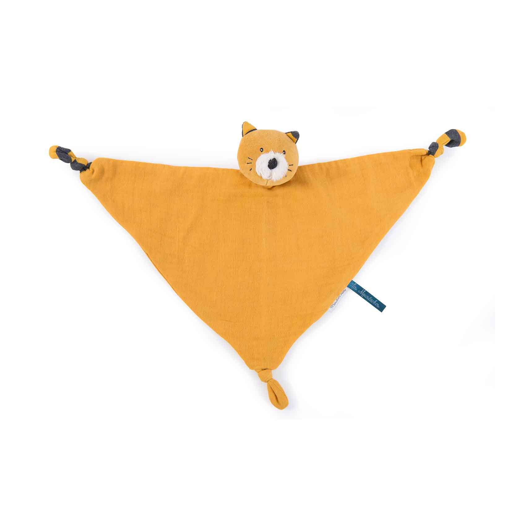 MOULIN ROTY - Doudou lange Lulu Les Moustaches MULTICOLORE Moulin Roty
