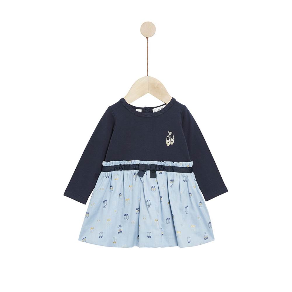 Robe Manches longues Bleu Ballerine BLEU Marèse