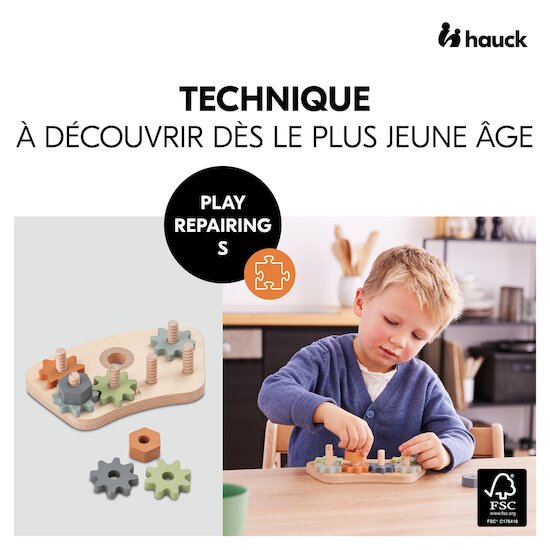 Hauck Jeu d'engrenage Play Repairing S Gears & Nuts  Hauck Jeu d'engrenage Play Repairing S Gears & Nuts