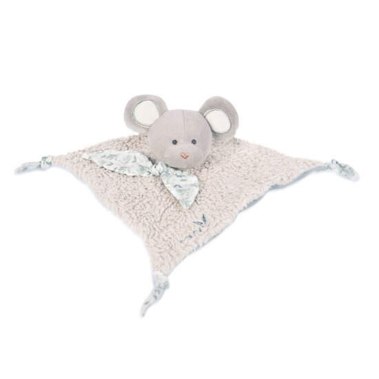 Doudou & Compagnie Doudou Souris en coton bio Vert 25 cm Doudou & Compagnie Doudou Souris en coton bio Vert 25 cm