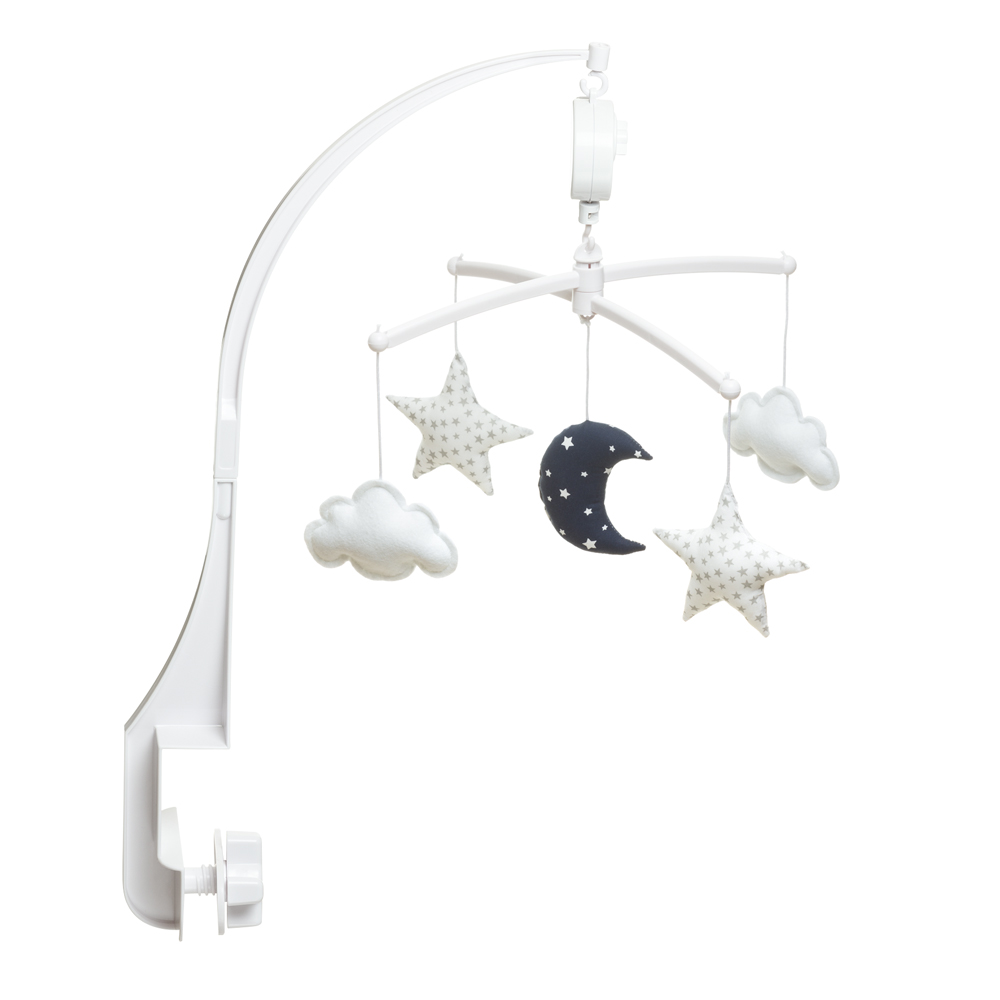 Mobile Musical Lune MULTICOLORE Pouce et Lina