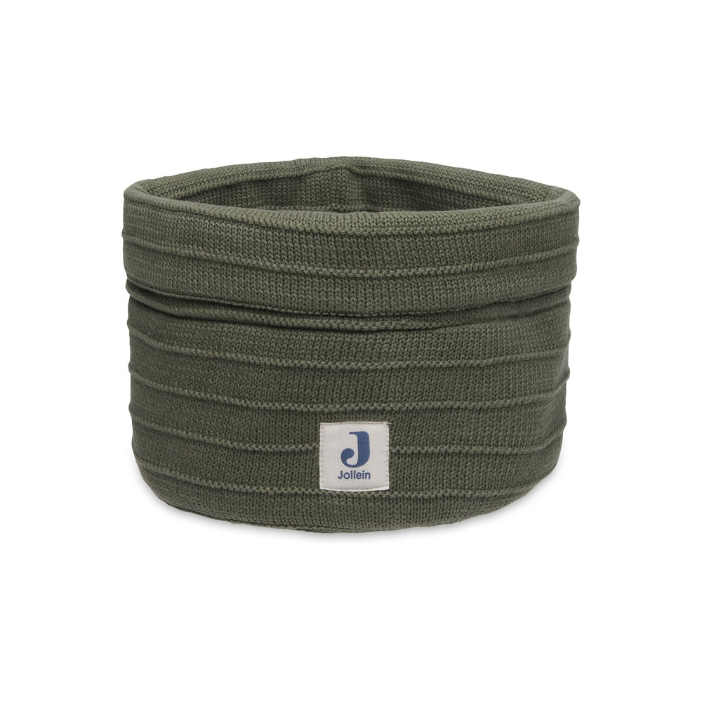 Jollein - Panier de rangement Pure Knit VERT Jollein