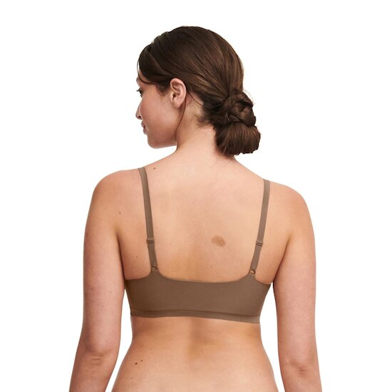 Chantelle Soutien Gorge Sans Armature Paddé Cocoa  Chantelle Soutien Gorge Sans Armature Paddé Cocoa