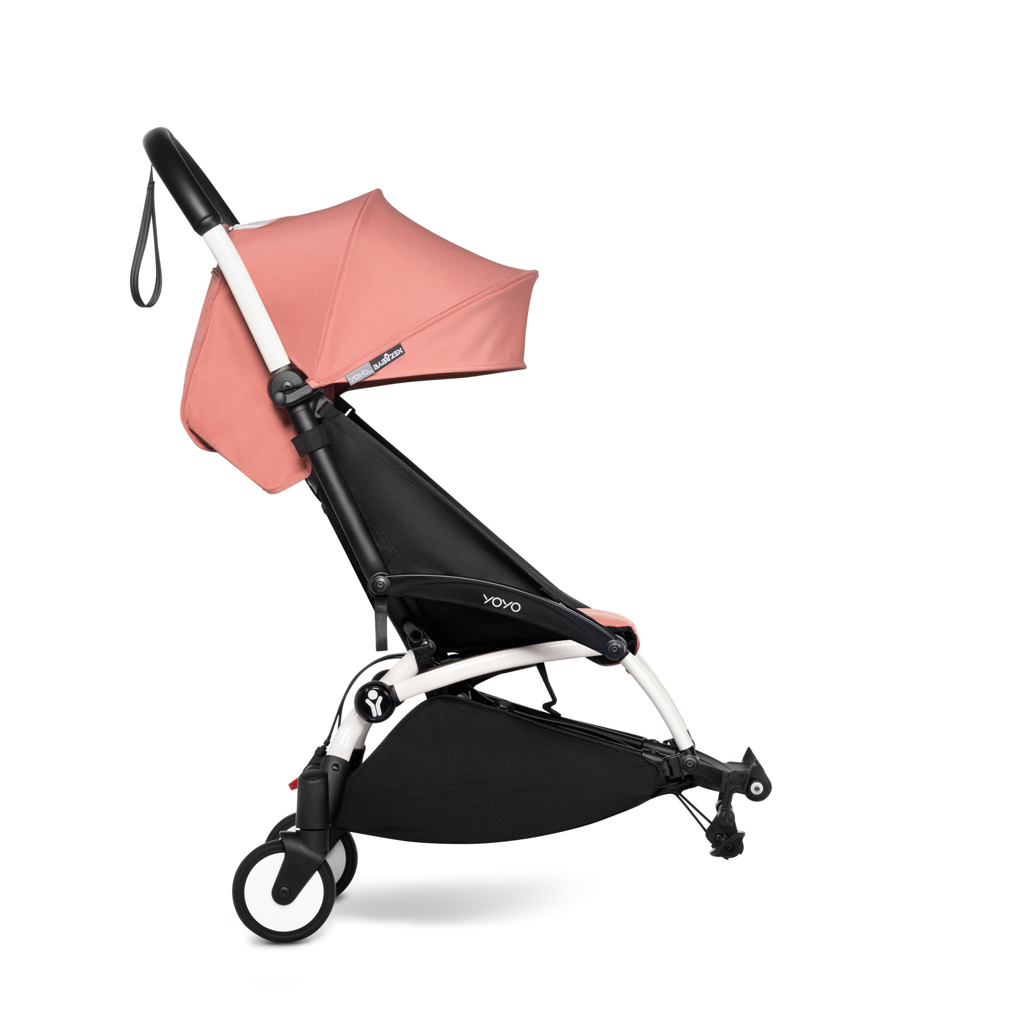 Babyzen - Cadre blanc poussette YOYO² Connect + Pack 6+ Ginger  BABYZEN