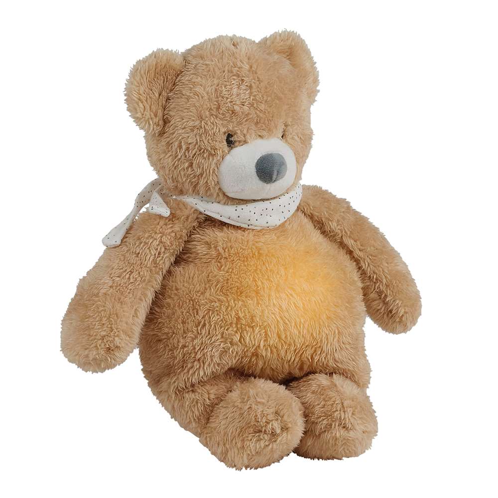 Veilleuse peluche Ours Sleepy MARRON Nattou