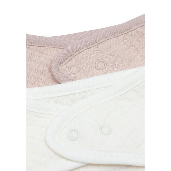 Jollein Lot de 2 Bavoirs Bandana Gaze de Coton Wild Rose  Jollein Lot de 2 Bavoirs Bandana Gaze de Coton Wild Rose
