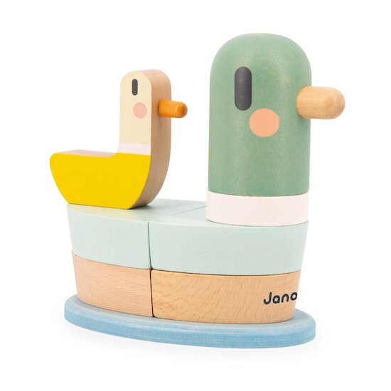 Janod Empilable canards Multicolore  Janod Empilable canards Multicolore