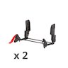 Adaptateurs coque poussette Duo2 lot de 2 paires
