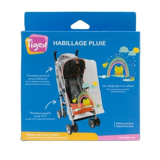 Habillage Pluie pour Poussette Cybex, Stokke, Chicco et bien d