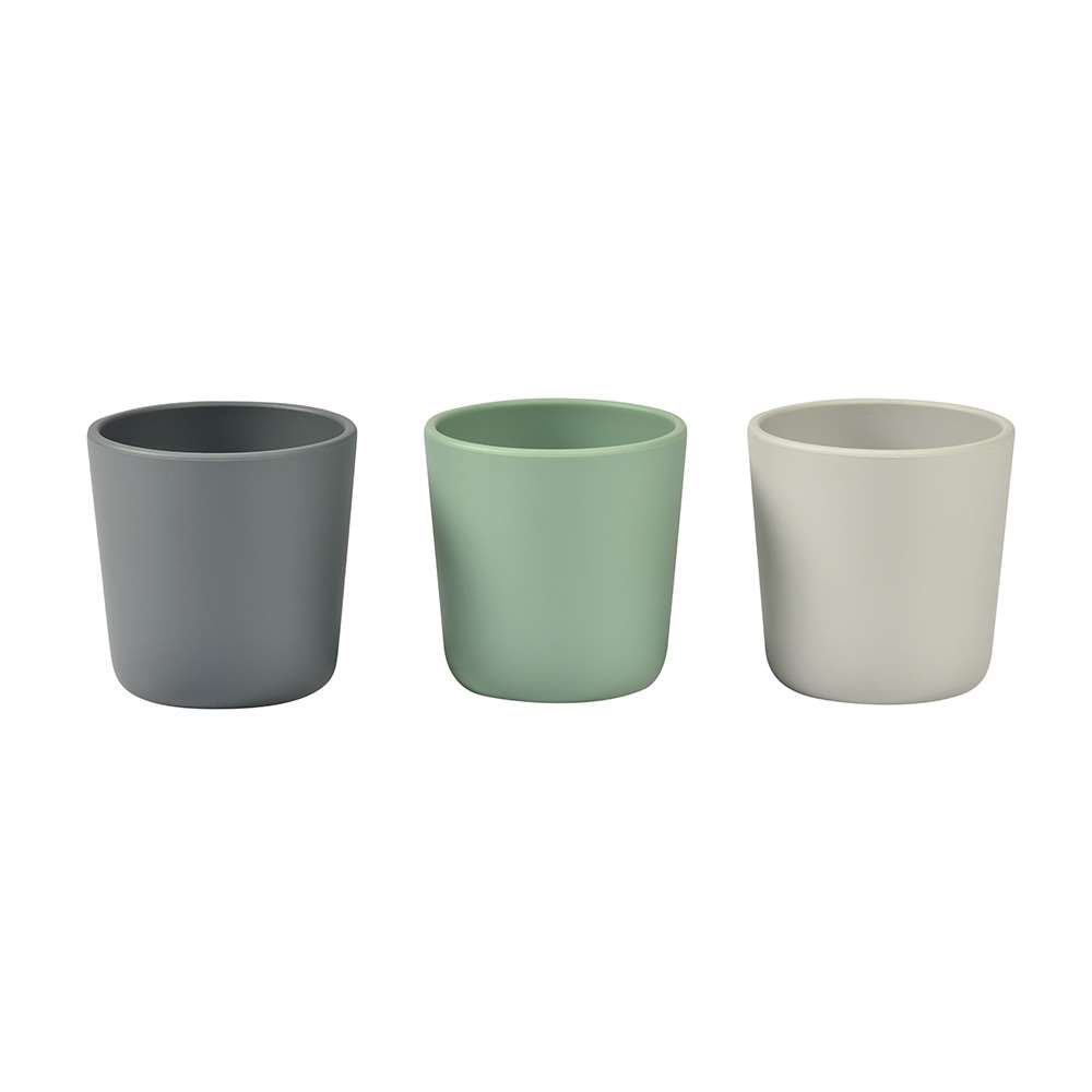 3 verres silicone MULTICOLORE Béaba