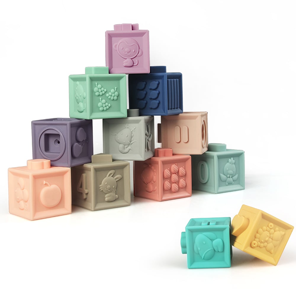 Mes premiers cubes éducatifs MULTICOLORE BabyToLove