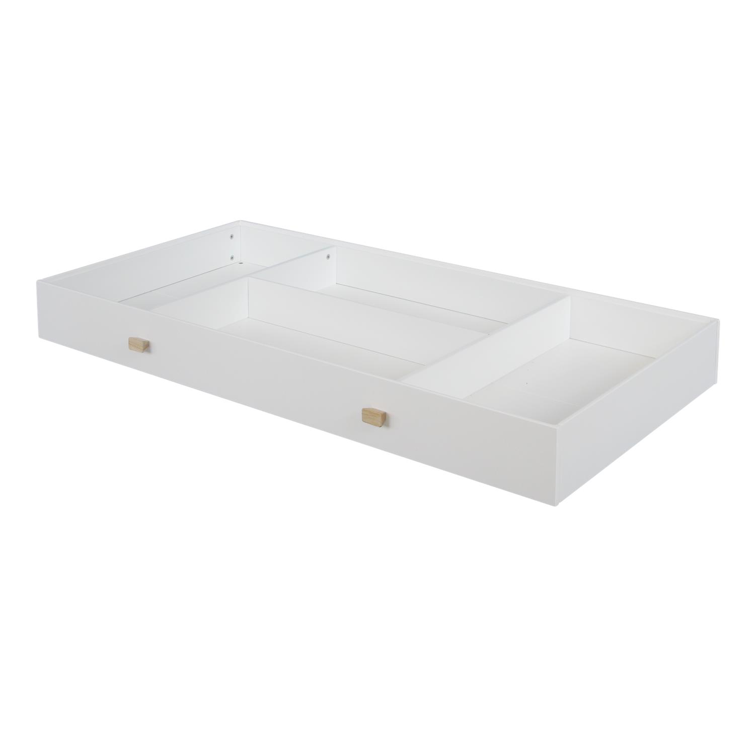 MARELIA Tiroir de Lit/Bed Drawer BLANC Théo