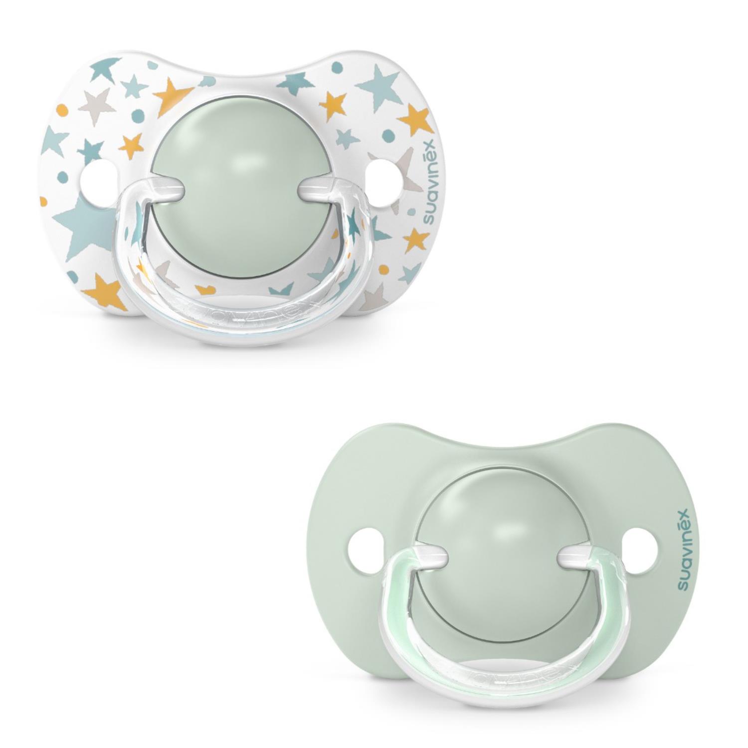 Suavinex - Lot de 2 sucettes symetrique Dreams BLEU Suavinex
