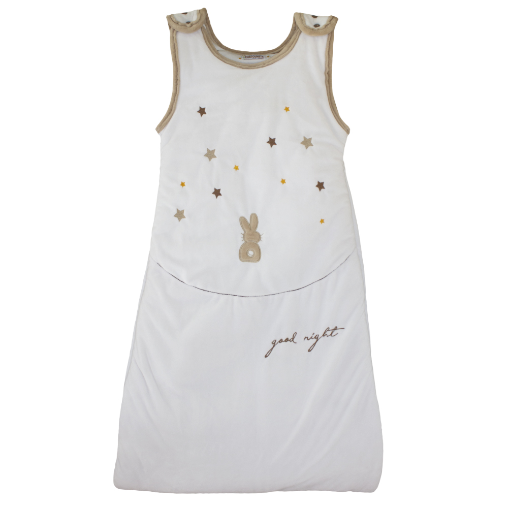 Les Chatounets - Gigoteuse réglable Etoile BEIGE Les Chatounets