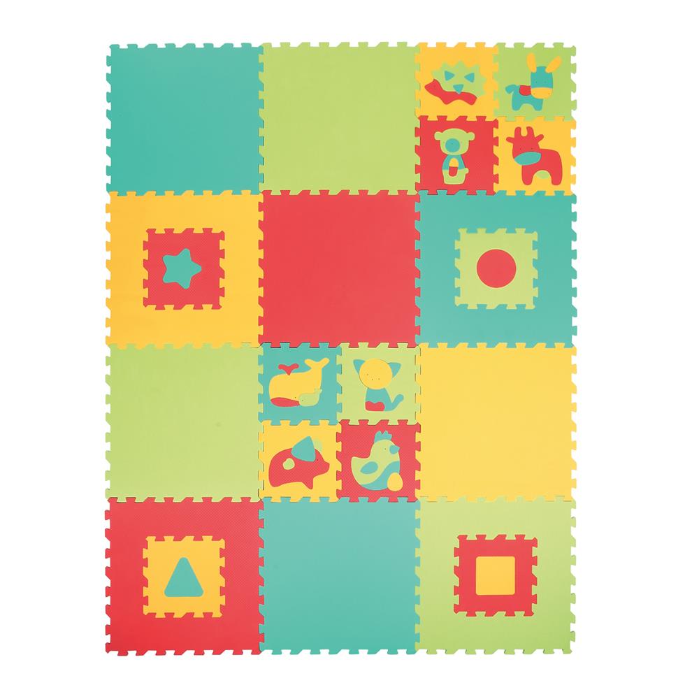 Tapis mousse Jumbo MULTICOLORE Ludi