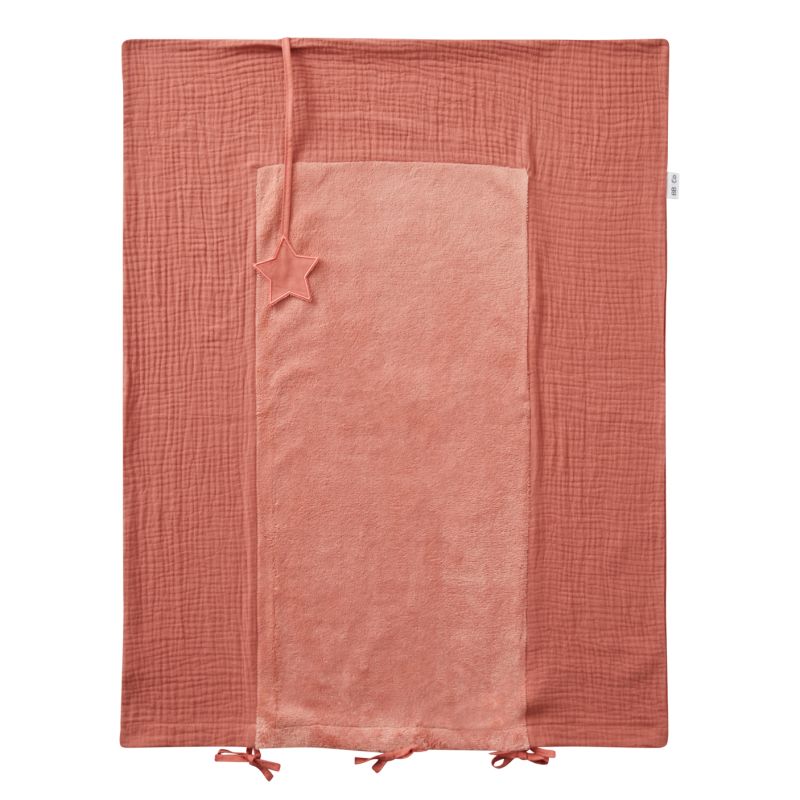 BB & Co - Housse de matelas à langer Mix & Match ORANGE BB&Co