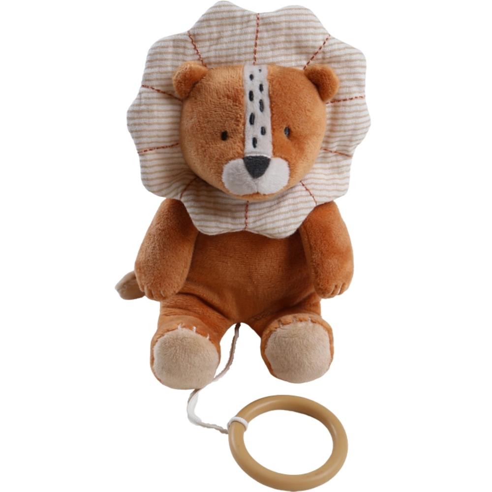Noukie's - Peluche Mini musicale veloudoux Babou et Kendi ROUGE Noukie's