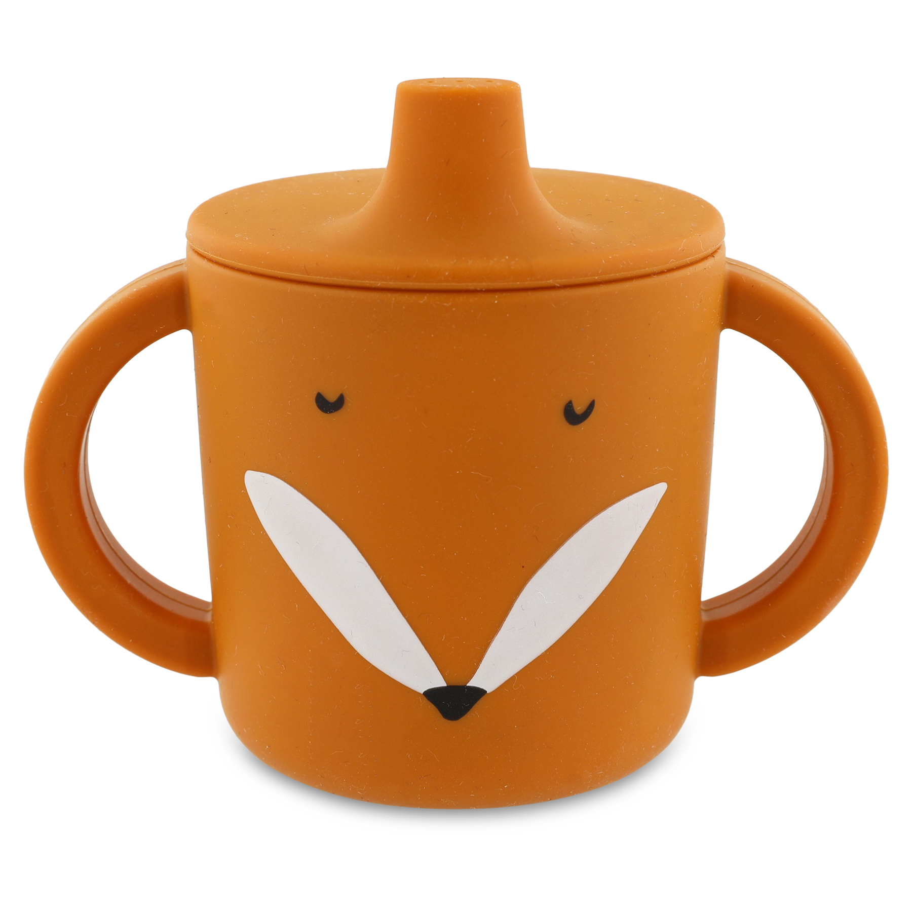 TRIXIE - Tasse d'apprentissage en silicone ORANGE Trixie