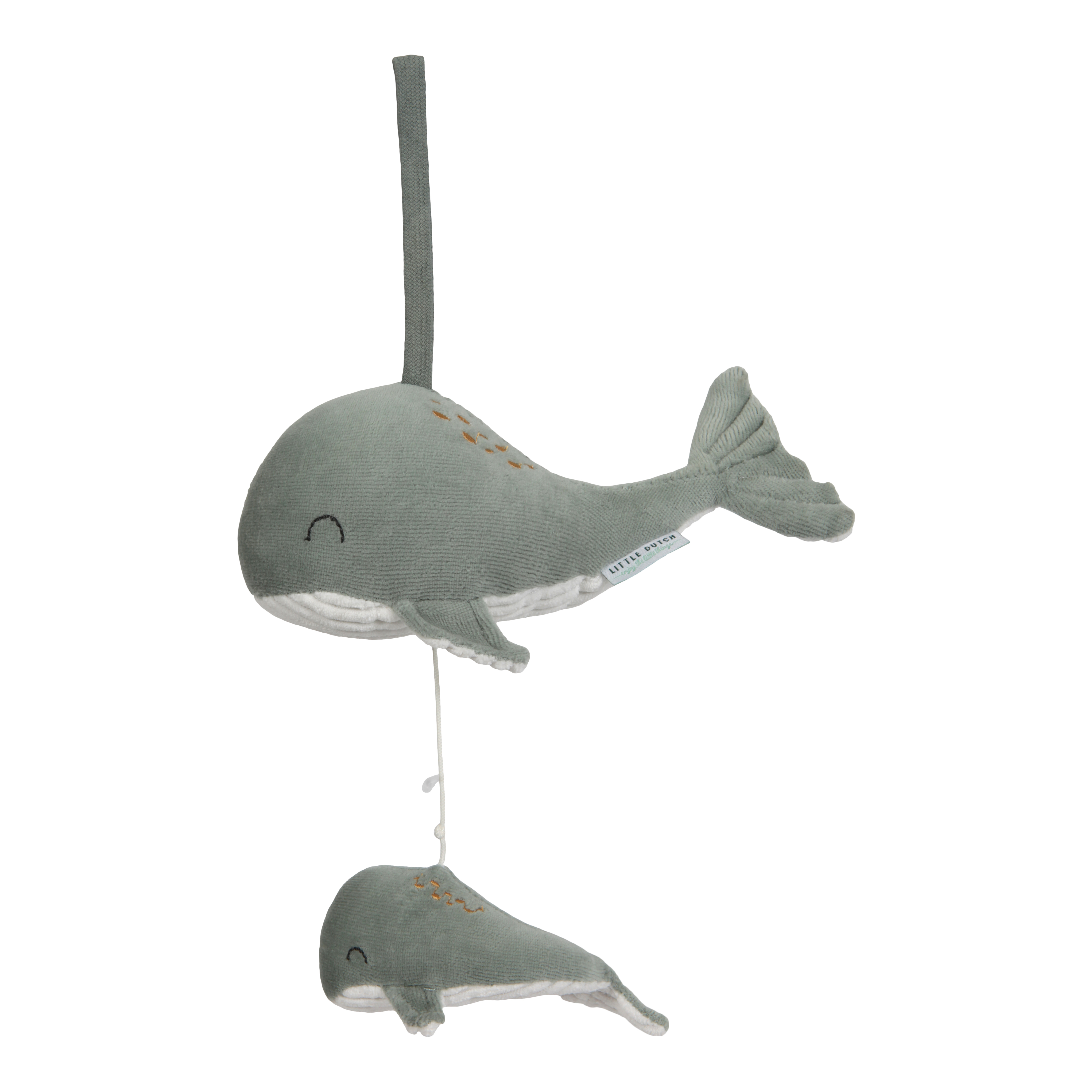Boîte à musique baleine VERT Little Dutch