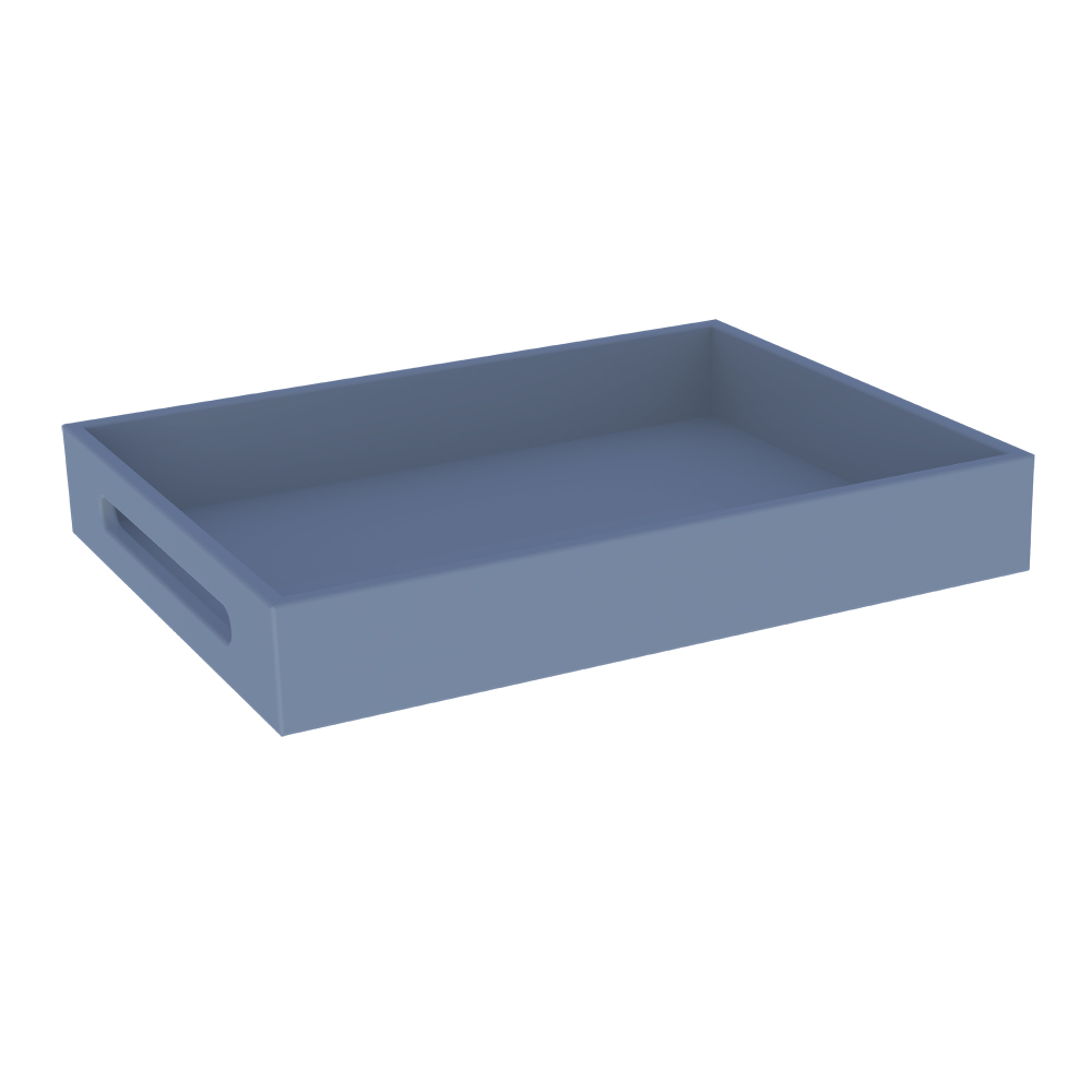 Boite multif box maxi pour les commodes les armoires et les coffres Finition couleur à l'eau BLEU Théo