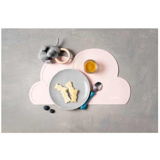 Maïka Set De Table Nuage Pink Rose  Maïka Set De Table Nuage Pink Rose