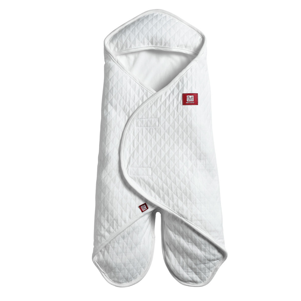 Couverture ergonomique Babynomade légère BLANC Red Castle
