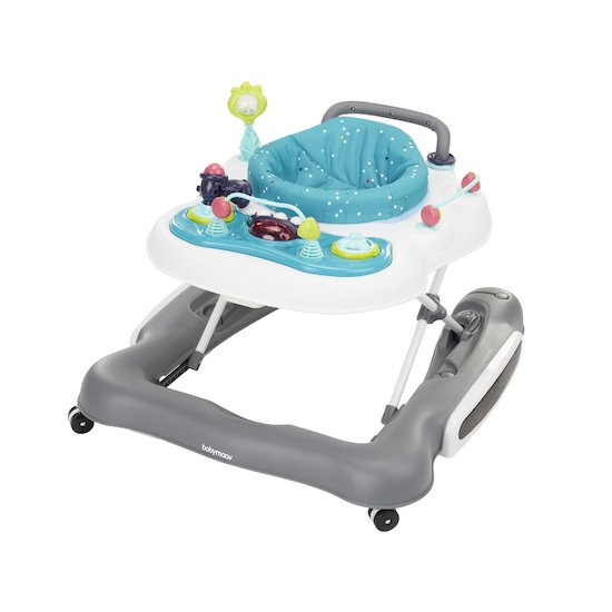 Trotteur bébé, Chariot de Marche Pliable, Pousseur Évolutif avec