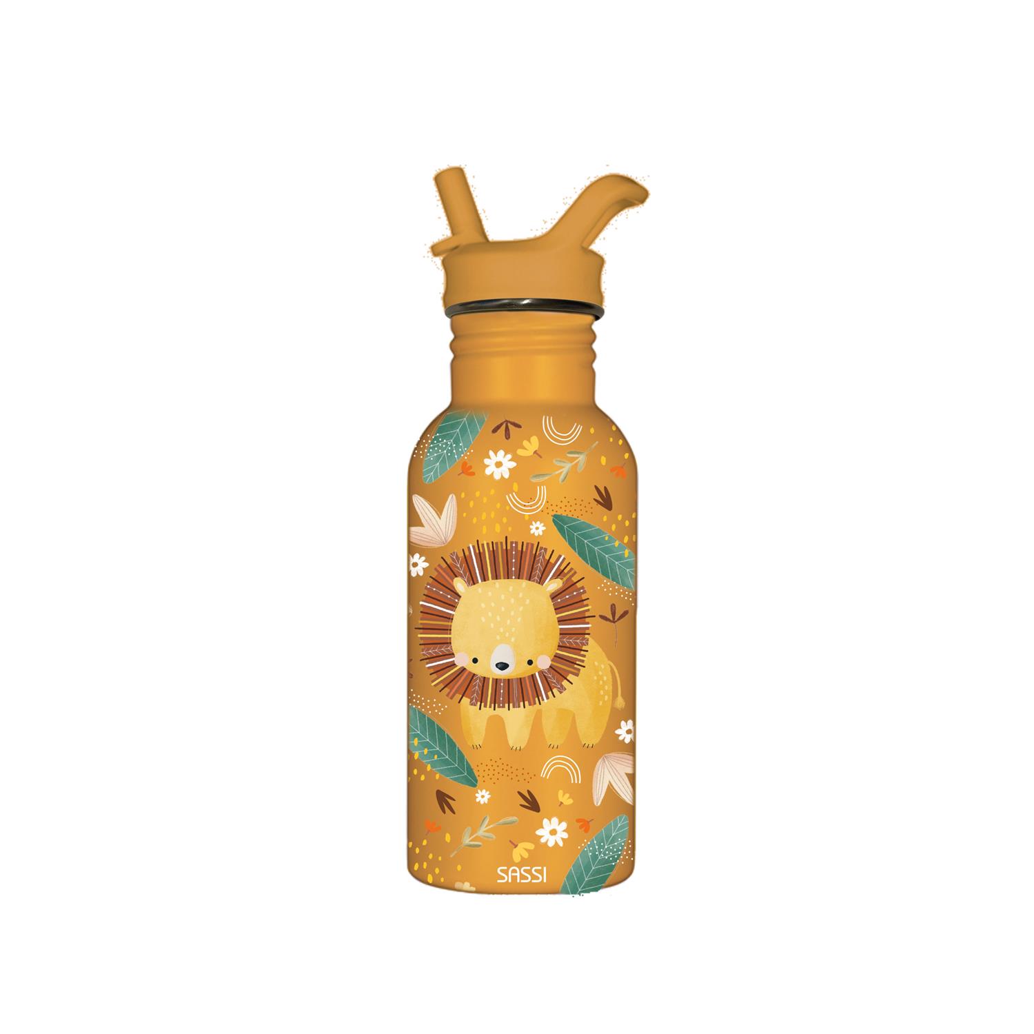 Sassi Junior - Gourde en inox JAUNE Sassi Junior