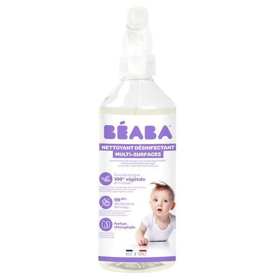 Béaba Nettoyant désinfectant multi-surfaces chlorophylle  500 ml