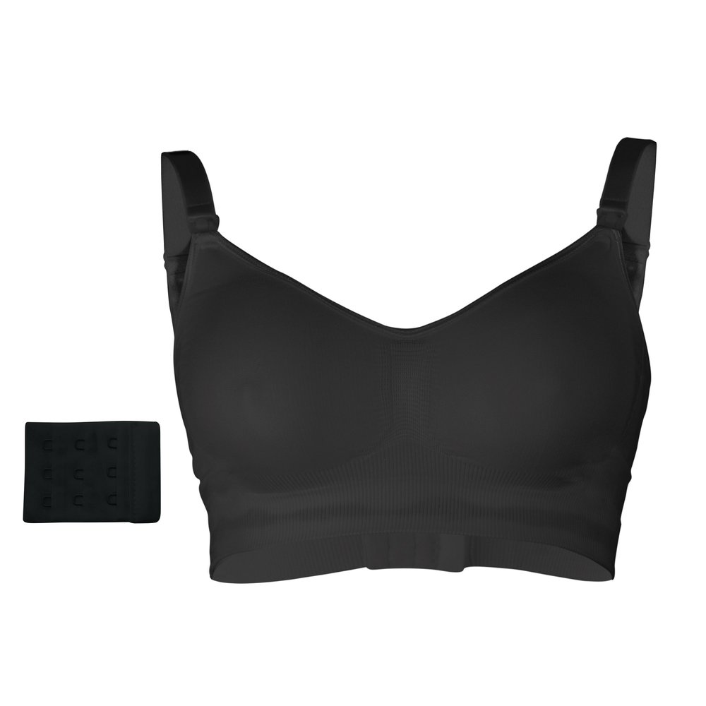 Soutien gorge allaitement sans coutures NOIR Carriwell