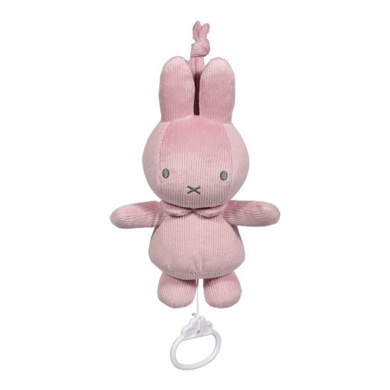 Pioupiou & Merveilles Boite à Musique Miffy - Velours côtelé Rose 