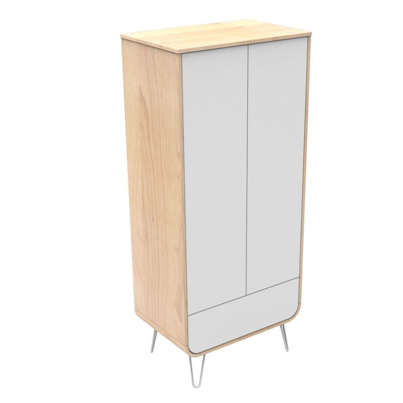 Armoire pieds fil Galopin BLANC Sauthon Original