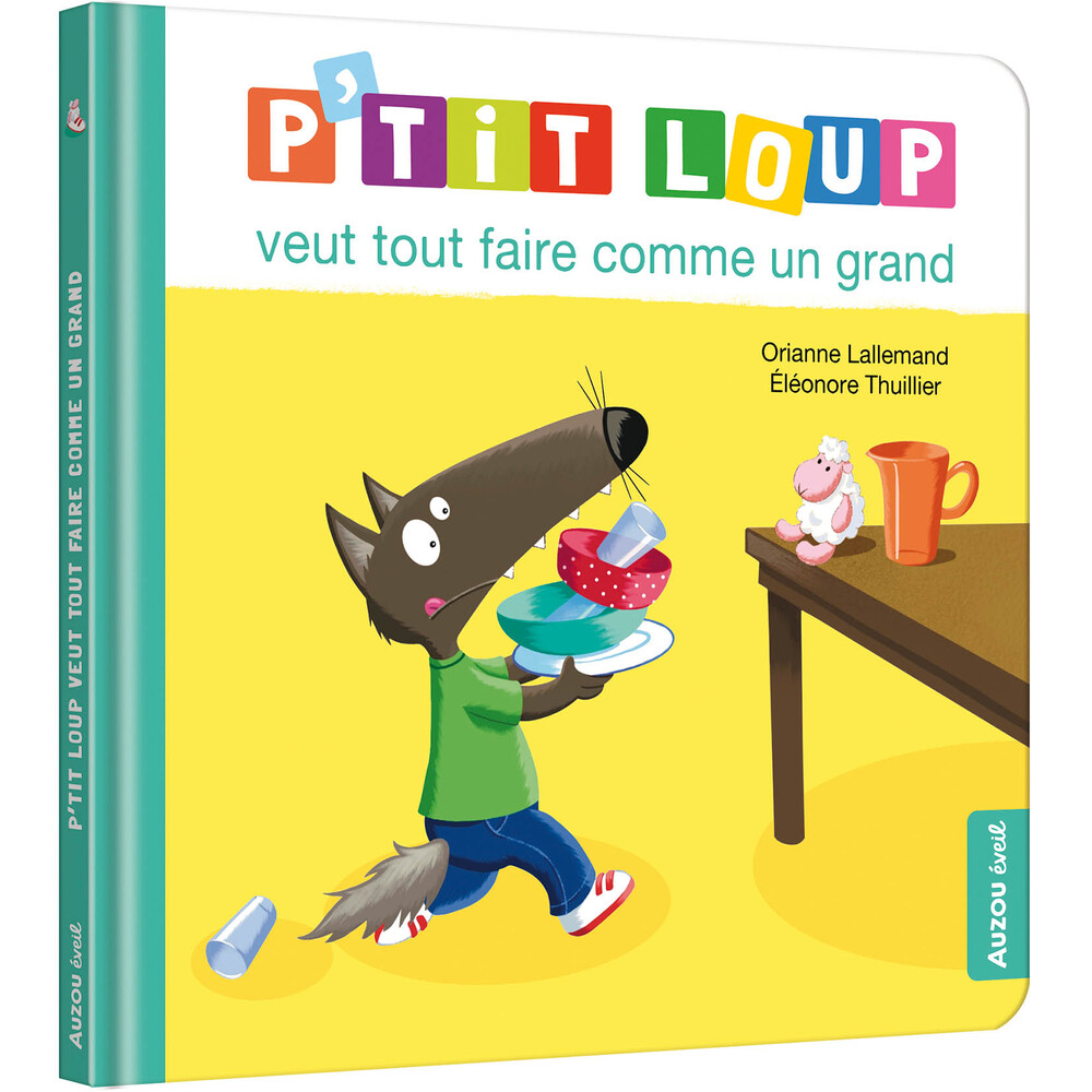 Le Livre Puzzle De P'tit Loup de Orianne Lallemand - Livre - Lire