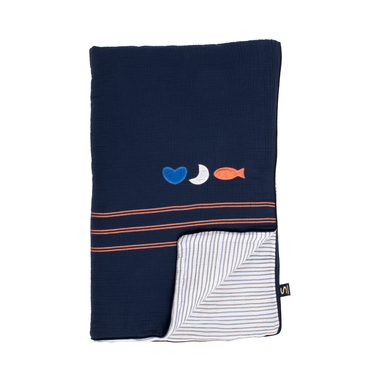 Sauthon - Couvre lit  Baby Sailor BLEU Sauthon