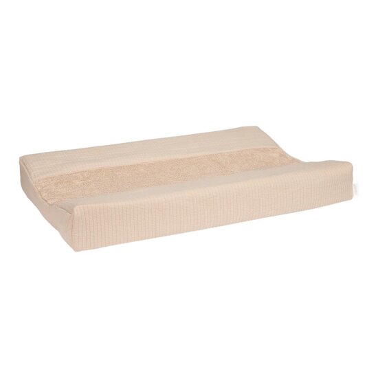 Little Dutch Housse pour matelas à langer Pure Beige 45x75 cm