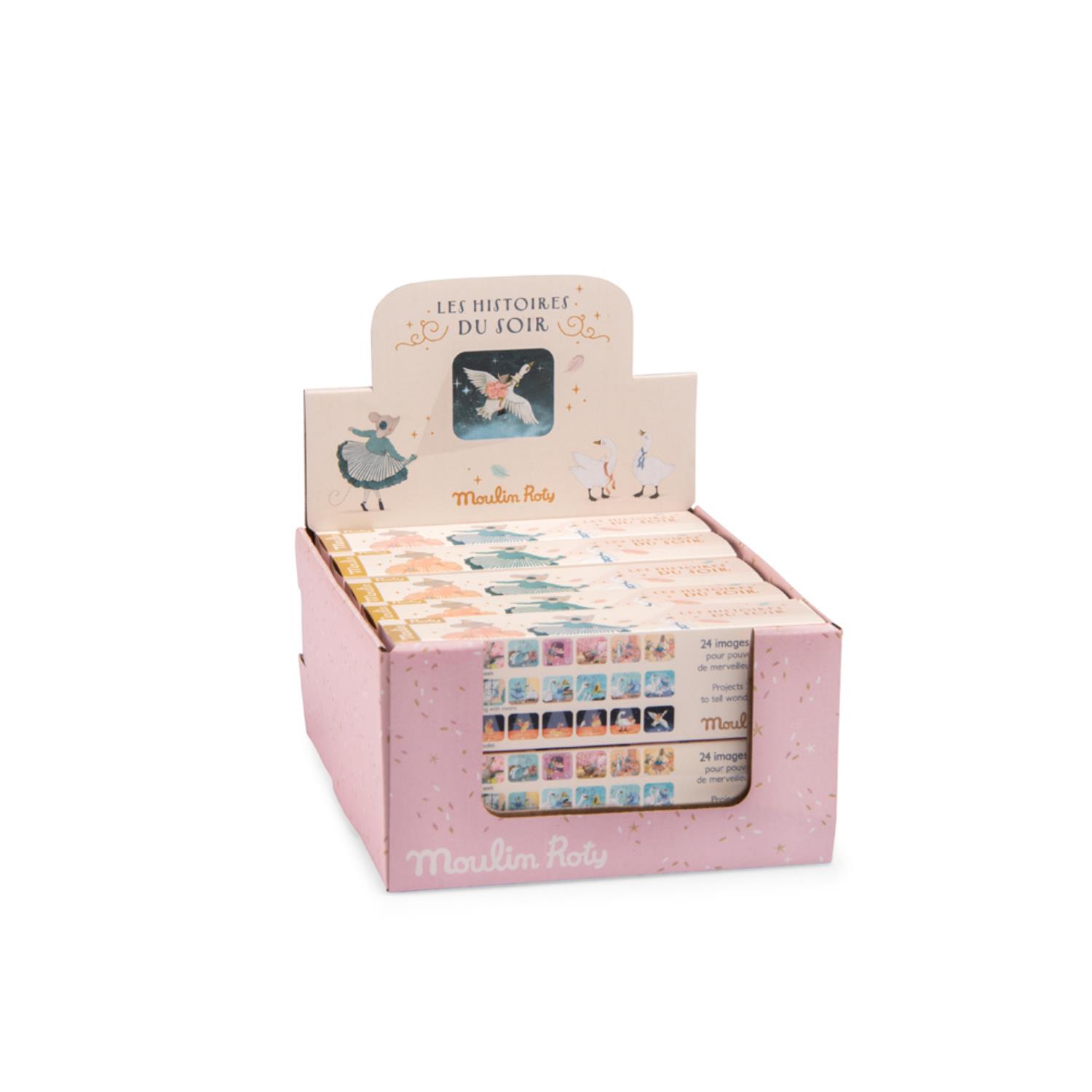 Lampe à histoires La petite école de danse MULTICOLORE Moulin Roty