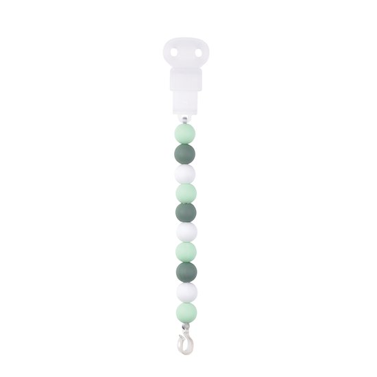 Nattou Attache sucette silicone Vert De Gris 