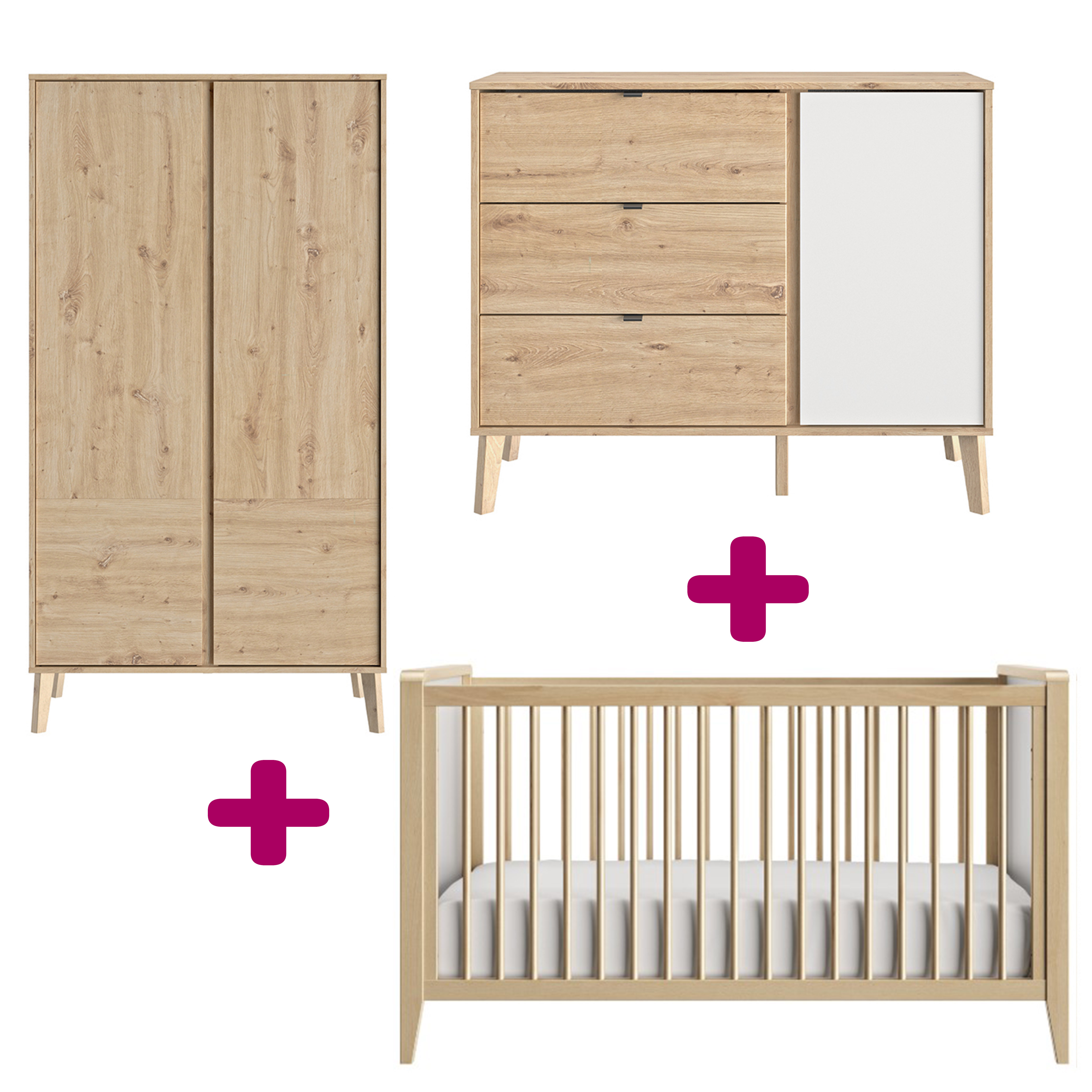 Lit 70x140 Commode Armoire Lison Chambre De Bebe Lune Lit 70x140 Commode Armoire Lison Chambre De Bebe Lune