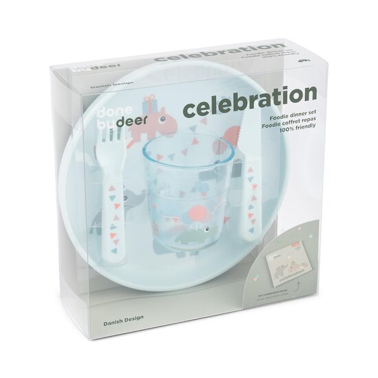 Done by Deer Foodie coffret repas Celebration Bleu 