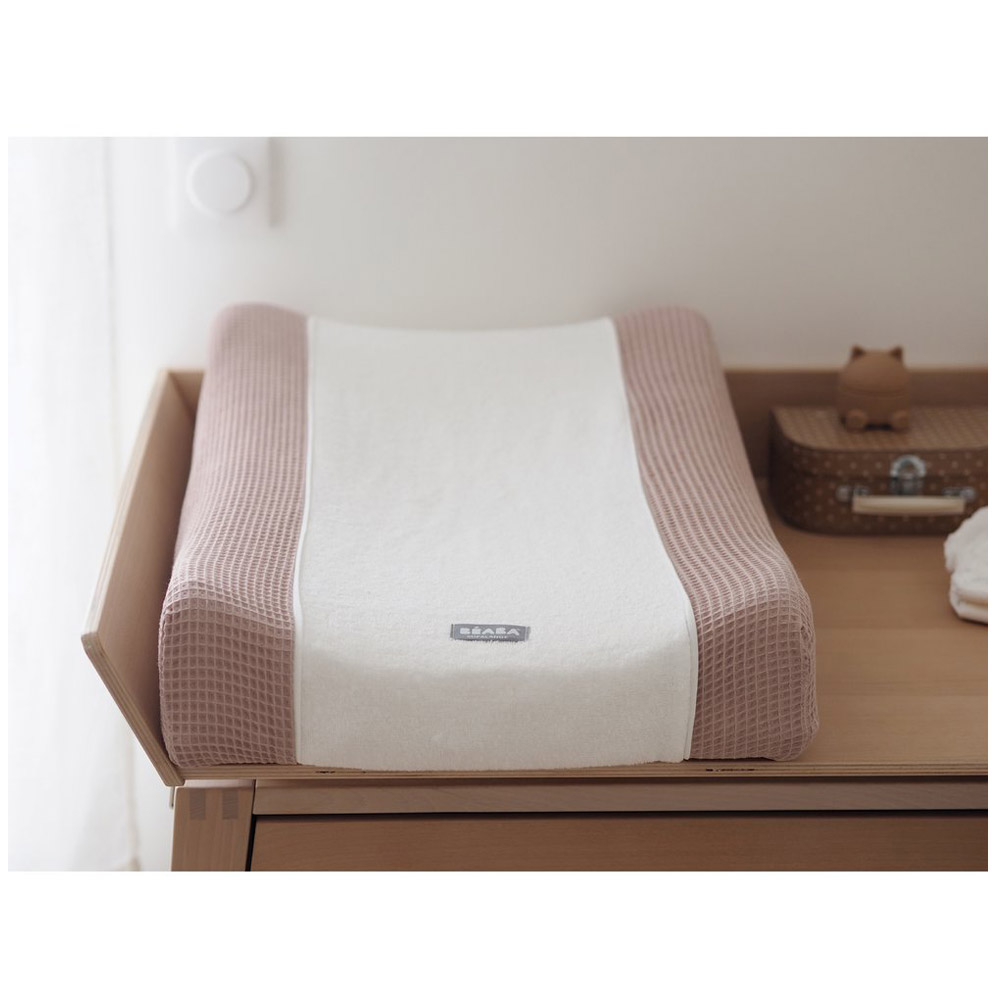 Housse en coton pour matelas Sofalange ROSE Béaba