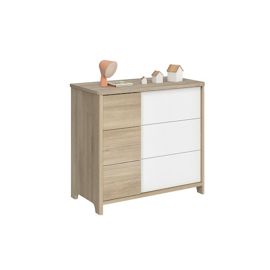Galipette Commode 3 Tiroirs Sacha Du Bocage  Galipette Commode 3 Tiroirs Sacha Du Bocage