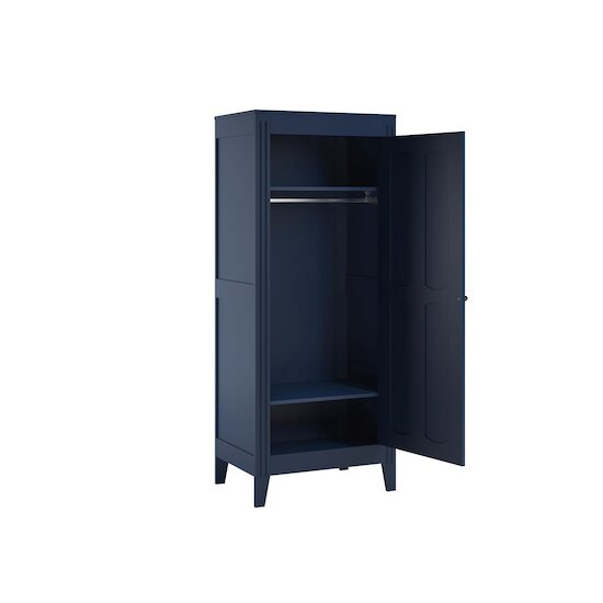 Vox Armoire 1 porte Milenne  Indigo  Vox Armoire 1 porte Milenne  Indigo